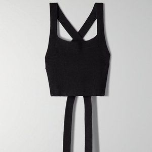 NWT Wilfred Cayenne Knit Top (Black)